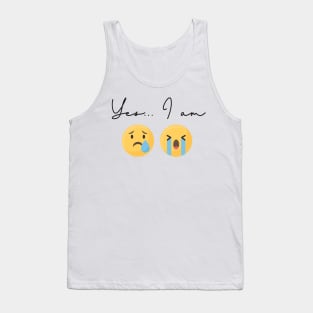 Emoji People" collection Tank Top